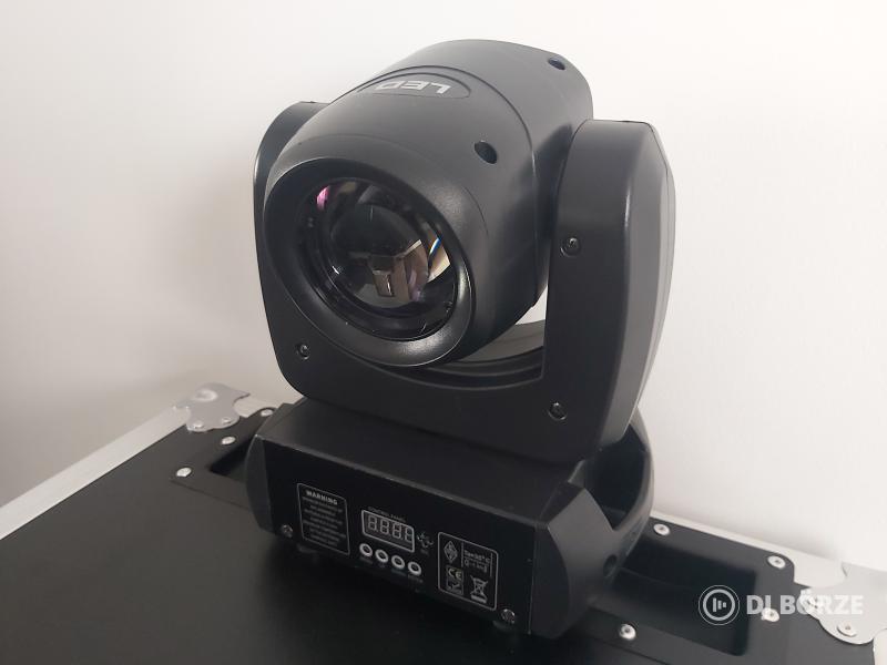 Eladó új 100 watt 1/18 prizmás beam&spot robotlámpák rackekkel
