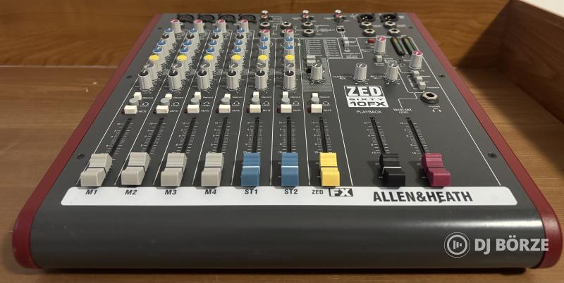Allen & Heath Zed60-10FX 10csatornás zenekari keverő, új állapot