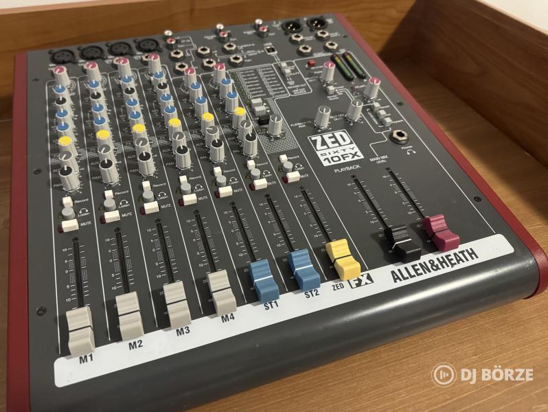 Allen & Heath Zed60-10FX 10csatornás zenekari keverő, új állapot