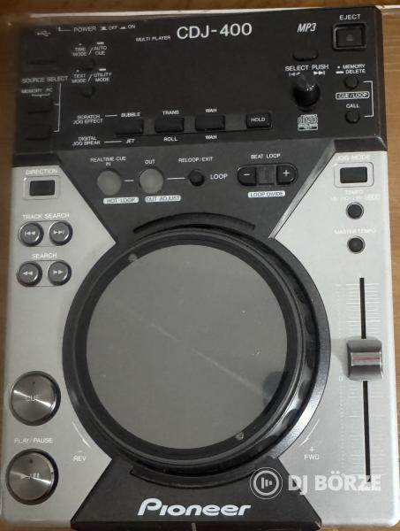 Pioneer CDJ 400, tökéletes működés, rack jár hozzá, ár/db