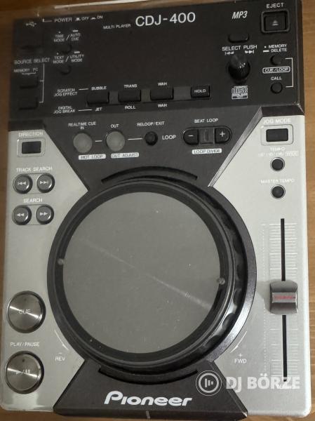 Pioneer CDJ 400, tökéletes működés, rack jár hozzá, ár/db