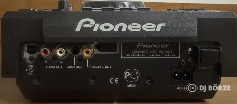 Pioneer CDJ 400, tökéletes működés, rack jár hozzá, ár/db
