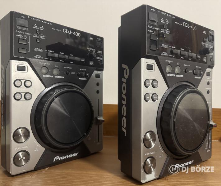 Pioneer CDJ 400, tökéletes működés, rack jár hozzá, ár/db