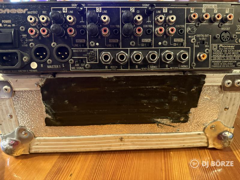 Pioneer DJM-800 + Rack