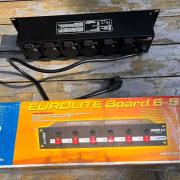 Eladó EUROLITE Board 6-S Kapcsoló panel 6 foglalattal Budakalászon.