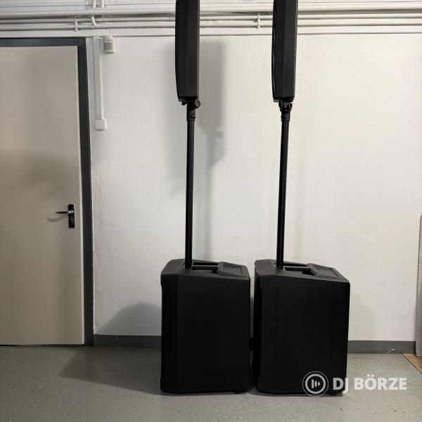 RCF EVOX J8 párban, teljes tartozékkal, huzattal, tökéletes hangzással