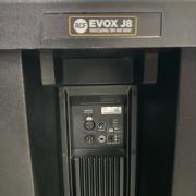RCF EVOX J8 párban, teljes tartozékkal, huzattal, tökéletes hangzással