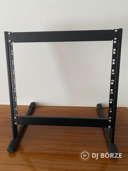 10U Asztali Rack Stand Állvány + 2db  1U Takarólap