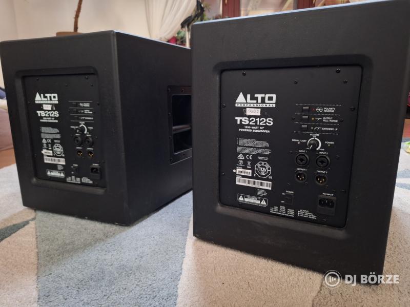 Alto TS212S aktív sub