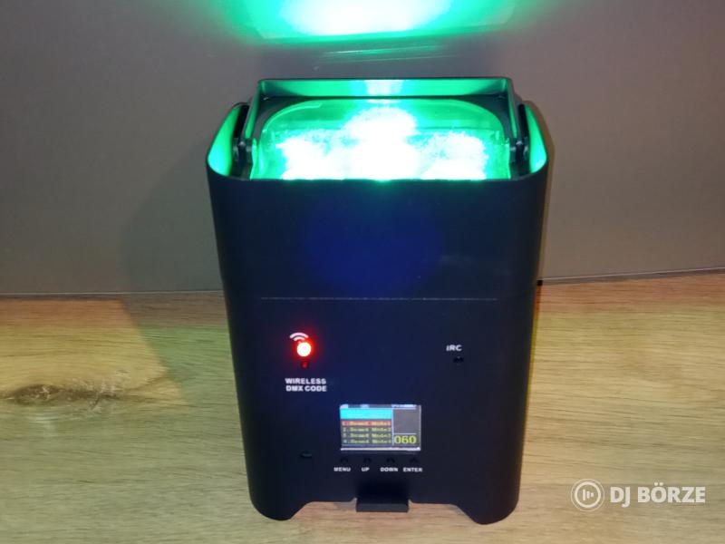 10db van!Akkus 6x18w rgbwa uv(beszámítás is)Bp.- Szeged!(Régi retró fényeket is beszámítok)