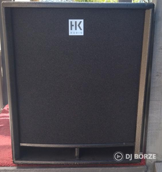 Aktiv rendszer,2.1,18" sub, két 12" top.