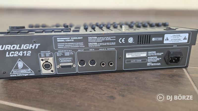 Komplett halogén színpadi fényszett – PAR lámpák, Behringer dimmer, fénykeverő