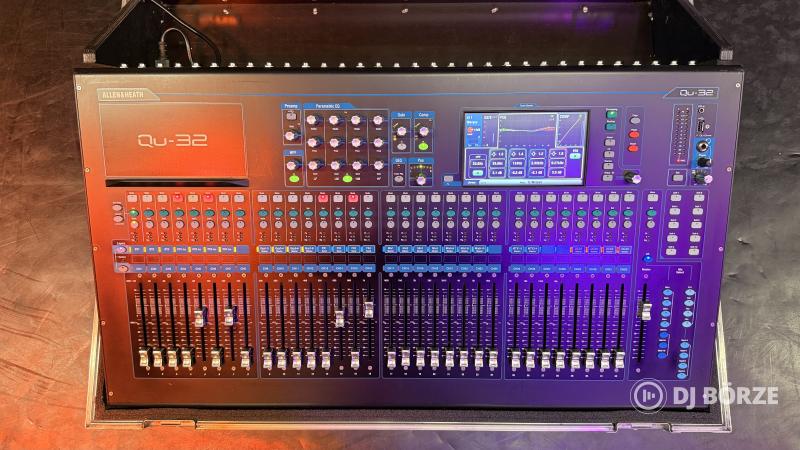 Allen & Heath Qu-32 Chrome Edition digitális keverőpult + Thon flightcase eladó
