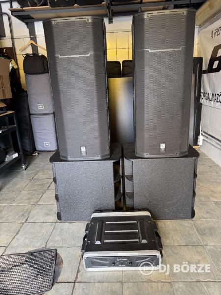 JBL PRX 425 2db Turbosound Milan 18B 2db (tokkal) Crown XLi2500