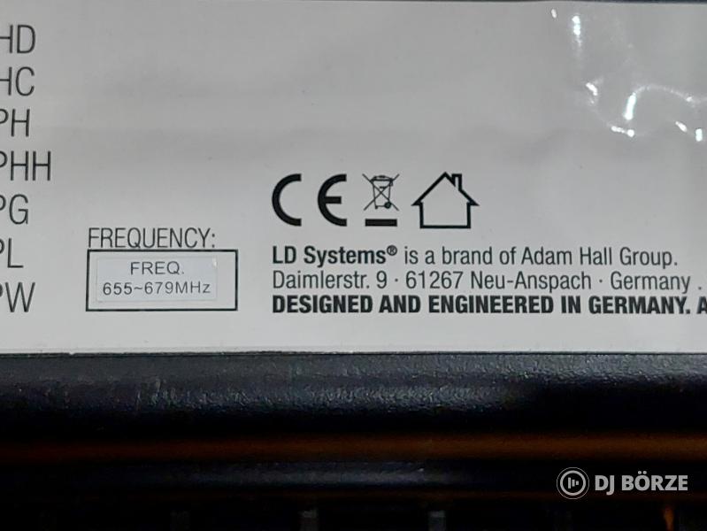 LD Systems U500 rádiómikrofon (3db dual szet egyben) OLCSÓN!