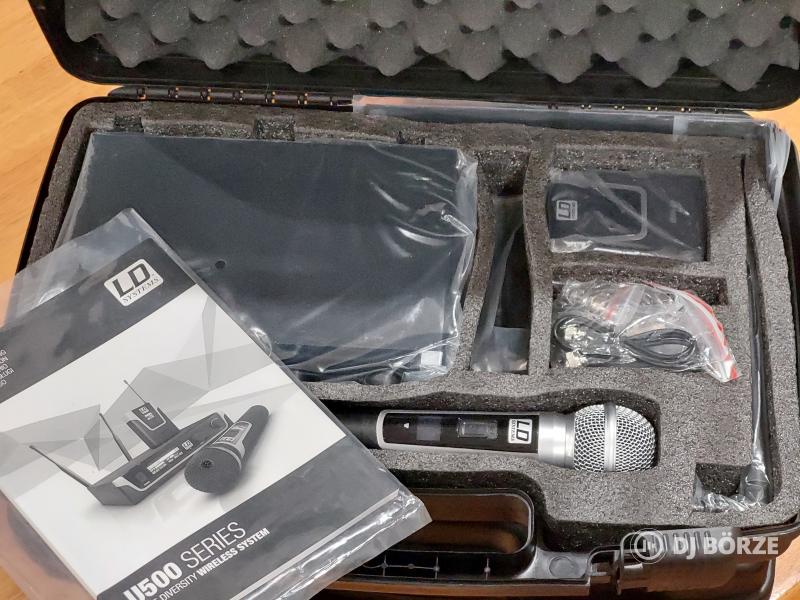 LD Systems U500 rádiómikrofon (3db dual szet egyben) OLCSÓN!