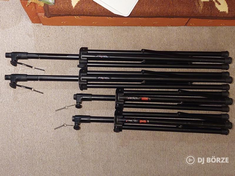 PROEL (eredeti olasz) ALUMINIUM hangfal állványok