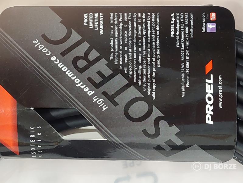 2db PROEL Esoteric (Made in Italy) 20m-es UTP Stage kábel FÉLÁRON!!