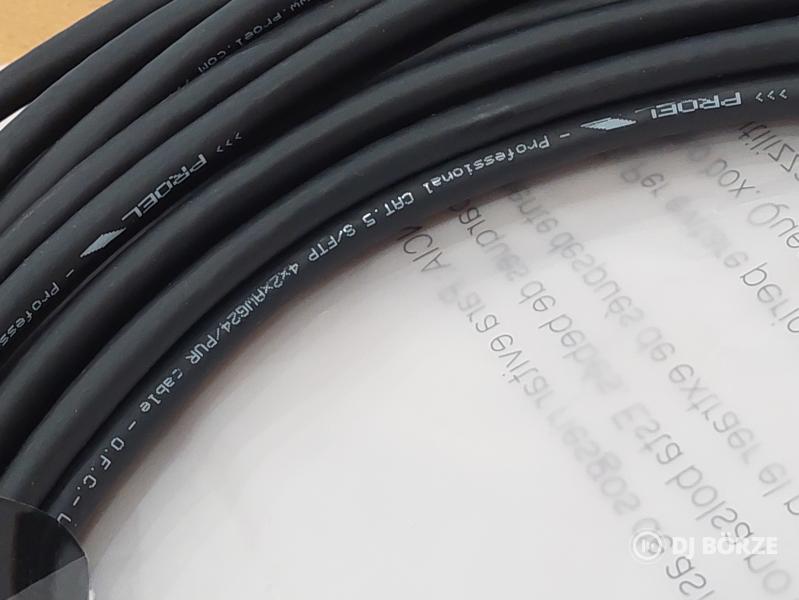 2db PROEL Esoteric (Made in Italy) 20m-es UTP Stage kábel FÉLÁRON!!