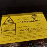 Laser World CS-1000 RGB Mk3 lézer olcsón eladó
