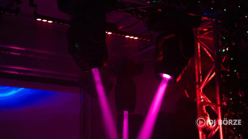 8db Involight Led MH250S Pro Robotlámpa + 4db Rack