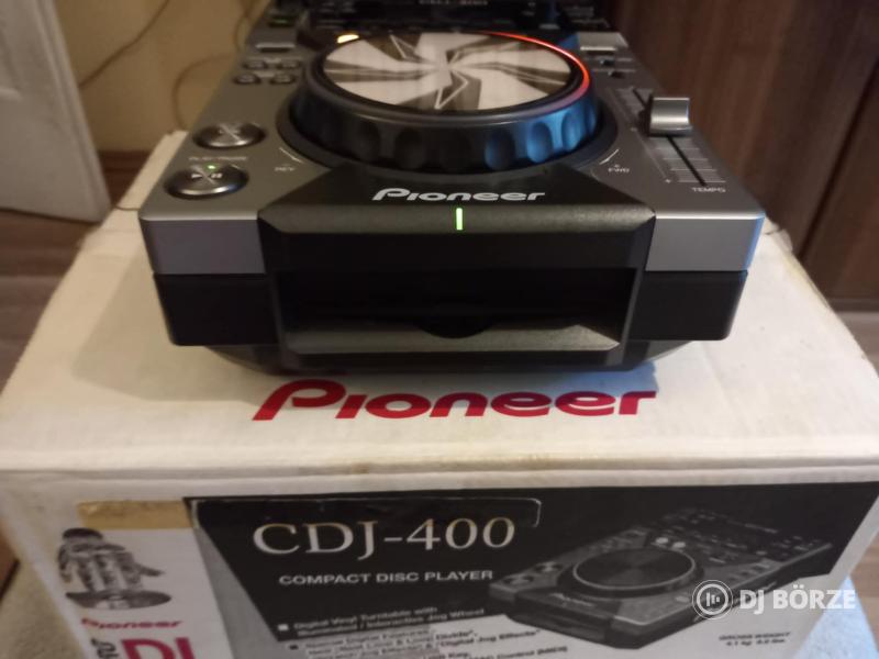Pioneer CDJ 400 1 db nagyon szép állapotban dobozában