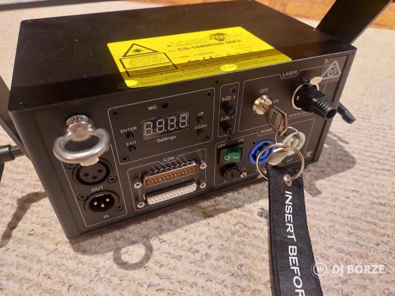 Laser World CS-1000 RGB Mk3 lézer olcsón eladó