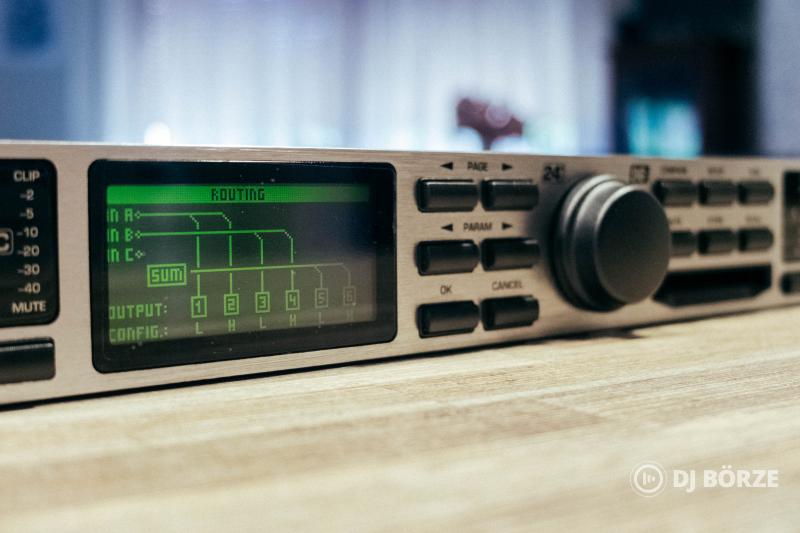 Behringer DCX2496 digitális rendszervezérlő