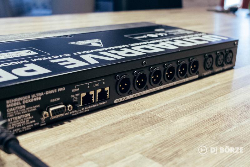 Behringer DCX2496 digitális rendszervezérlő