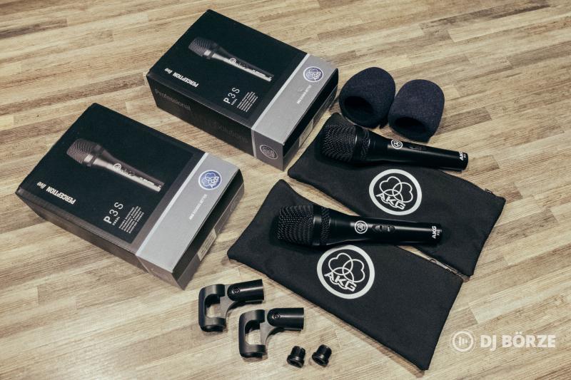 2db AKG P3S dinamikus mikrofon