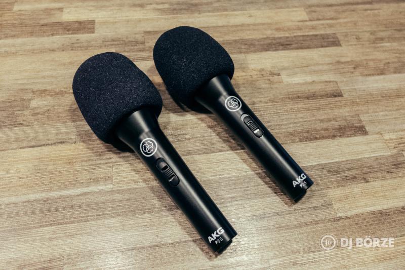 2db AKG P3S dinamikus mikrofon