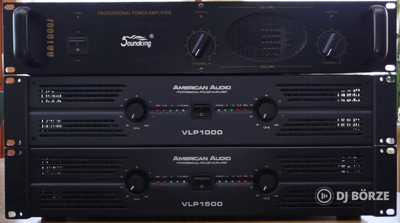 Eladó végfokok, erősítők American Audio Vlp 1000, VLP 1500, Soundking