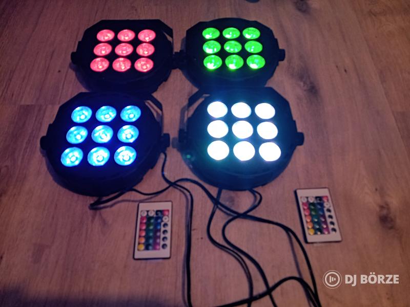Itt a nyár!20db 9*10w rgbw multichip-es par, távirányítós, szaktudást nem igényel (beszámítás is)