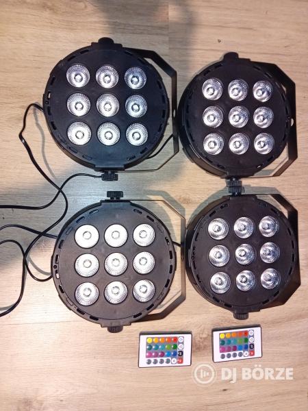 Itt a nyár!20db 9*10w rgbw multichip-es par, távirányítós, szaktudást nem igényel (beszámítás is)