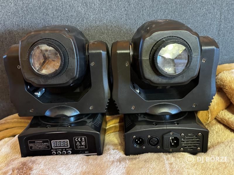 2db DMX vezérelhető robotlámpa