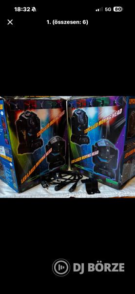 Led Moving head Robotlámpa