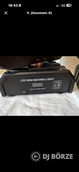 Led Moving head Robotlámpa