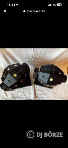 Led Moving head Robotlámpa