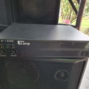 The t.amp E-1200 erősítő