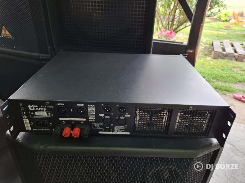 The t.amp E-1200 erősítő
