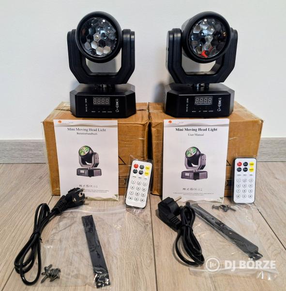 Eladó 2 db új 40 watt teljesítményű robotlámpa