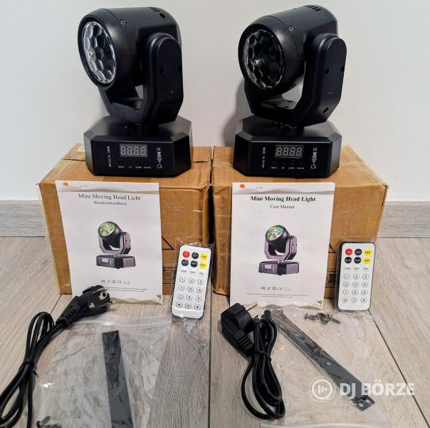 Eladó 2 db új 40 watt teljesítményű robotlámpa