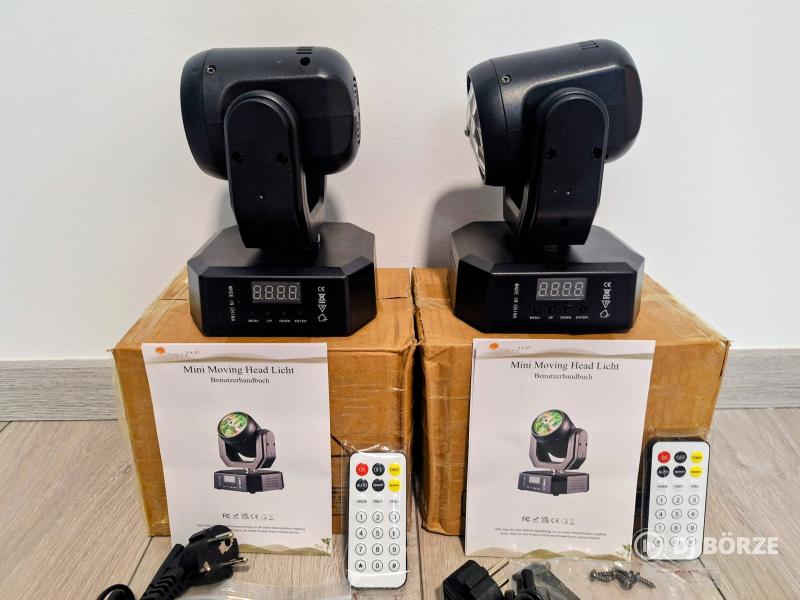 Eladó 2 db új 40 watt teljesítményű robotlámpa
