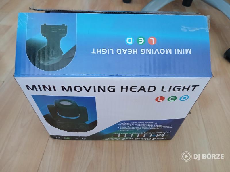 Mini mozgófejes LED lámpa 90w