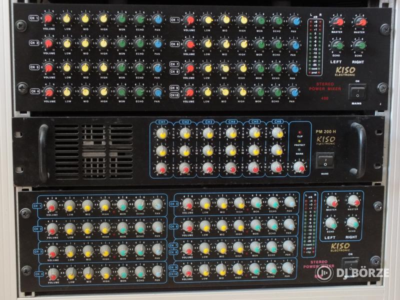 Kiso Powermixer keverő erősítő 200 400 600