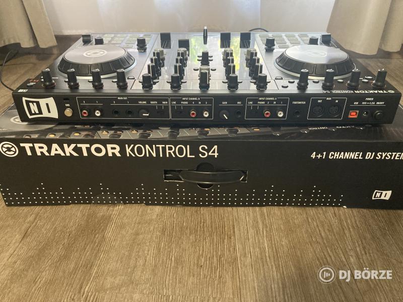 Traktor Kontrol S4 MK2 + Traktor Pro 2 + Magma táska