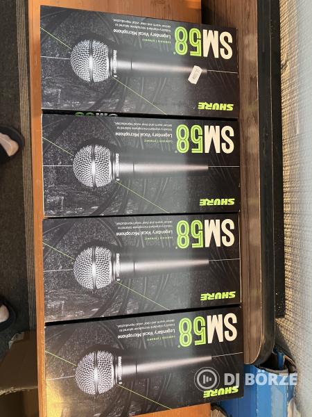 Shure SM58 mikrofonok eladók