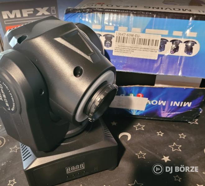 Mini Robotlámpa LED 60W + RGB ledsáv