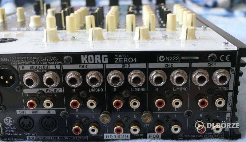 Korg Zero 4 DJ keverő