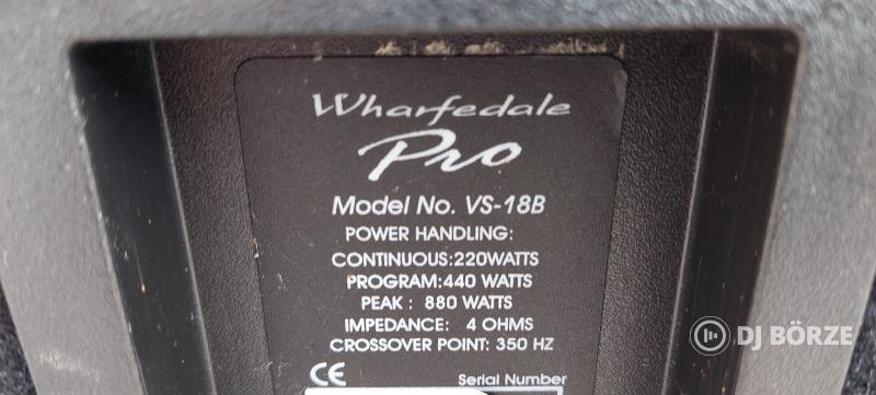 Wharfedale Pro VS-18B hangfalpár